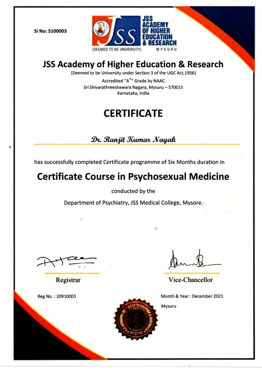 Doctor's certificate