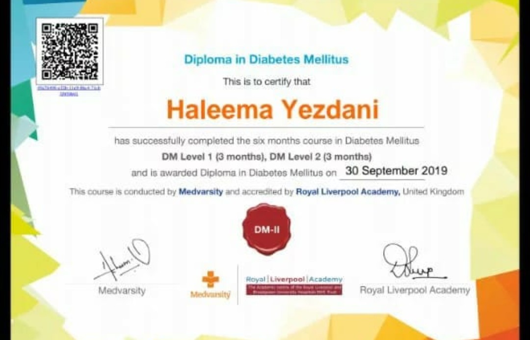 Doctor's certificate