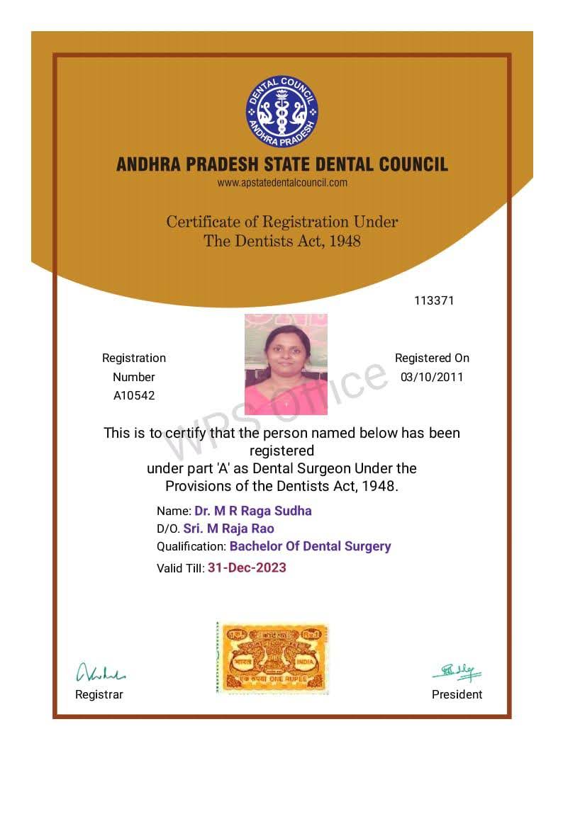 Doctor's certificate